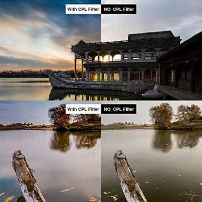 52mm Zirkularer Polfilter S-Pro HD Nano MRC16 Optisches