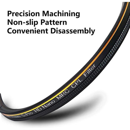 49mm Zirkularer Polfilter, S-Pro HD Nano MRC16, Optisches