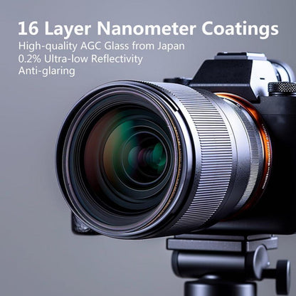 49mm Zirkularer Polfilter, S-Pro HD Nano MRC16, Optisches