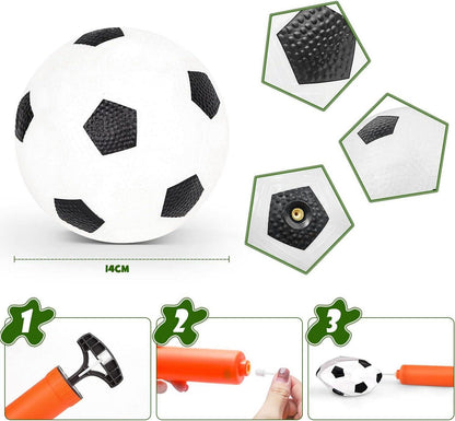 Dreamon Kinder Fußballtor Set für Indoor und Outdoor