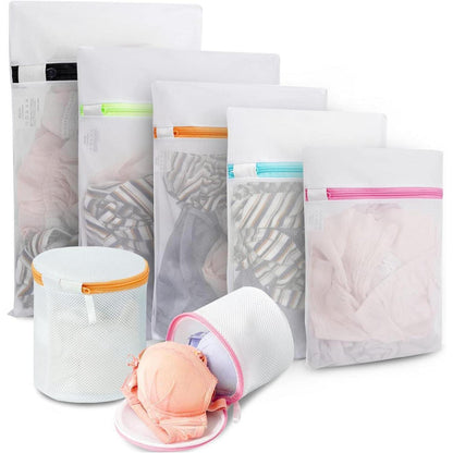 Wäschenetze 7er-Set – Wäschesäcke für BHs, Unterwäsche & mehr
