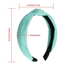 SIQUK Damen Stirnband Knoten Haarband Mädchen 12 Farben