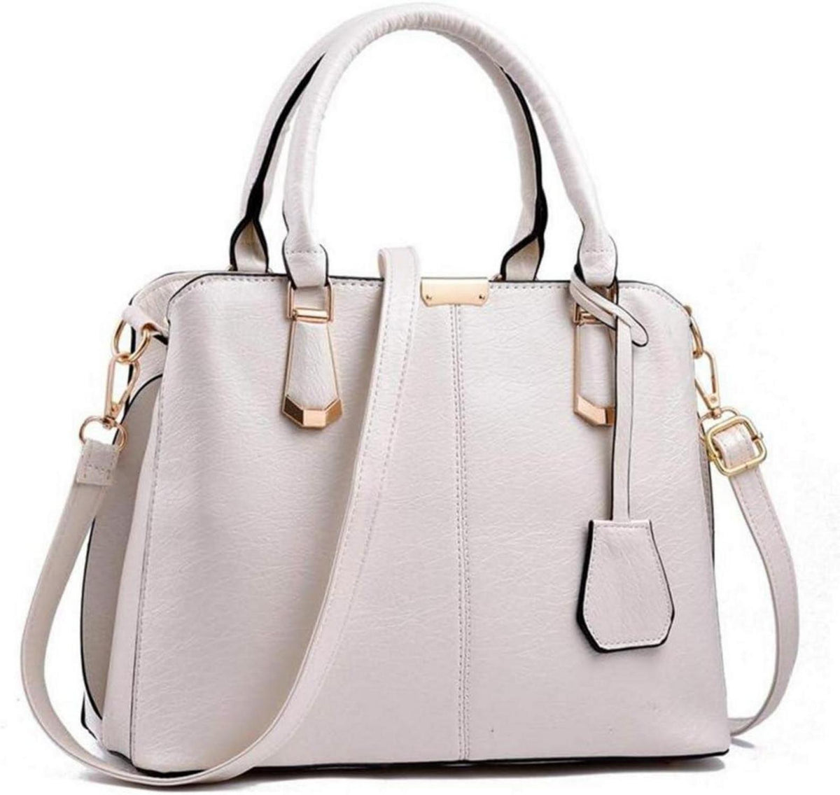 Damen Henkeltasche Umhängetasche PU Leder Groß Elefantenhaut-Design