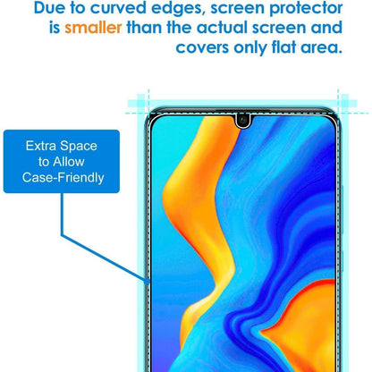 JETech Displayschutzfolie für HUAWEI P30 Lite 9H Glas 2er