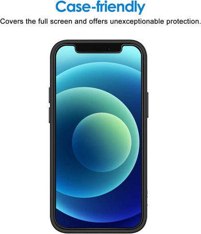 Displayschutzfolie für iPhone 12 mini 5,4 Zoll Gehärtetes Glas 3 Stück