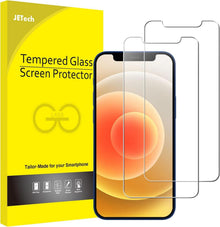 Displayschutzfolie für iPhone 12 Pro 6,1 Zoll, Panzerglas 2 Stück