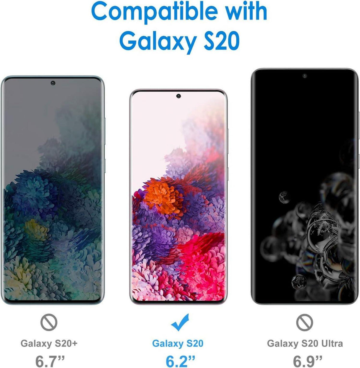 Samsung Galaxy S20 5G Schutzfolie HD Klar TPU 2 Stück