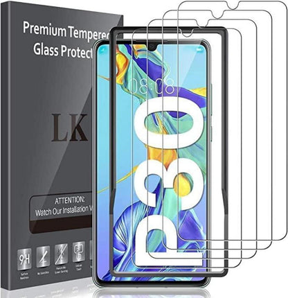 Schutzfolie für Huawei P30 4er Pack 9H Härte Displayschutzfolie 0.33mm