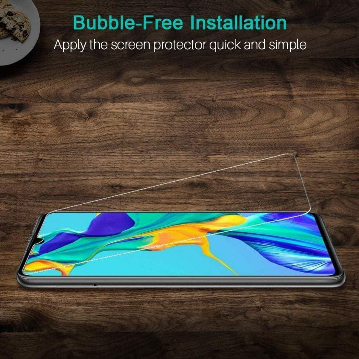 Schutzfolie für Huawei P30 4er Pack 9H Härte Displayschutzfolie 0.33mm