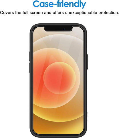 Sichtschutzfolie für iPhone 12 Pro 6,1 Zoll, Blickschutzfolie 9H 2er Pack