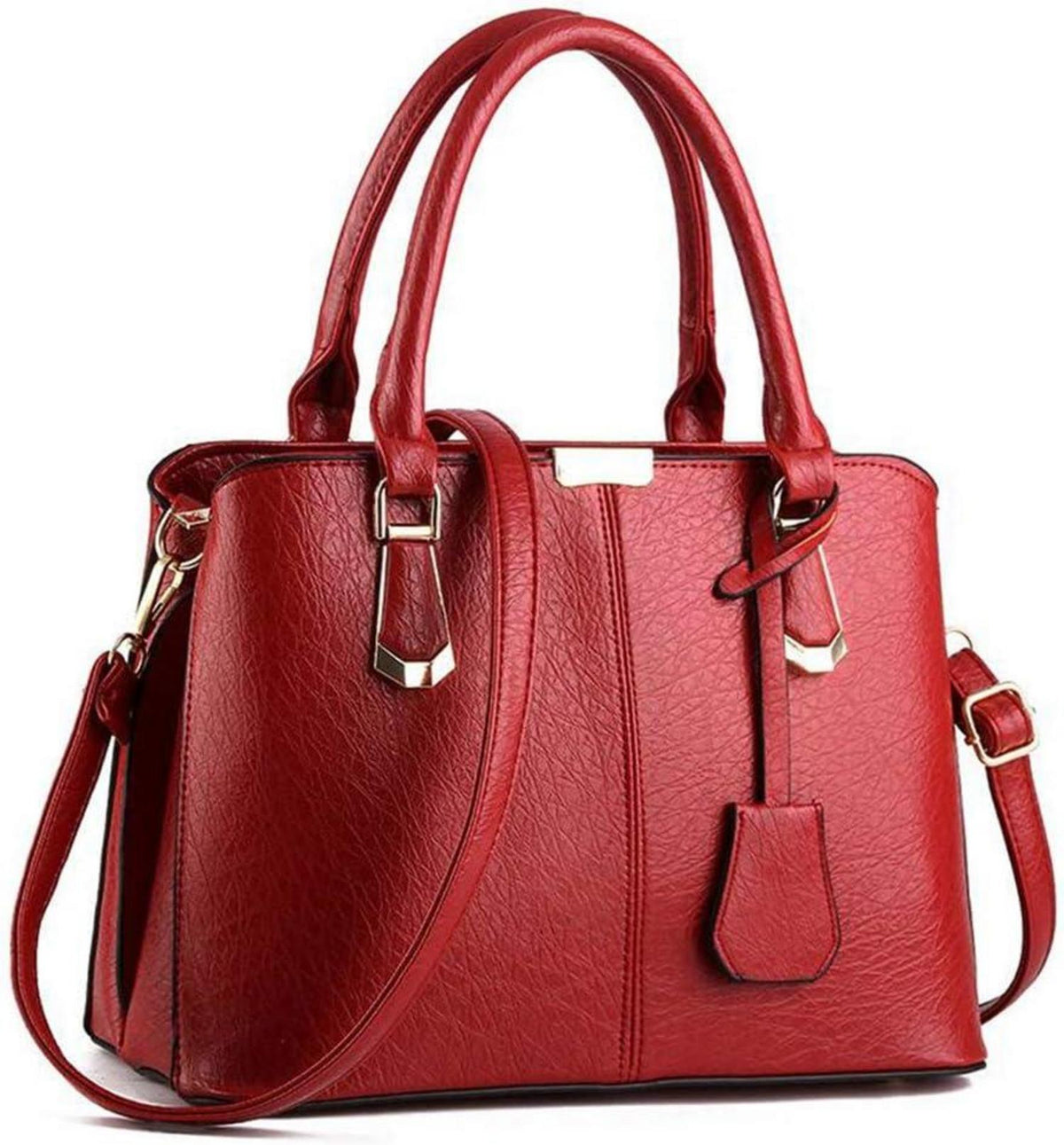 Damen Henkeltasche Umhängetasche Handtasche PU Leder