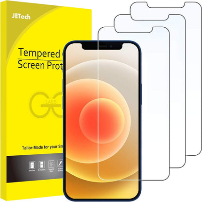 Displayschutzfolie aus gehärtetem Glas 3er Pack iPhone 12/12 Pro 6,1