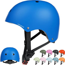 Fahrradhelm für Kinder Skaterhelm verstellbar CE-zertifiziert Blau