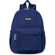 Damen Mini Rucksack Blau Leicht & Geräumig für Alltag & Reisen