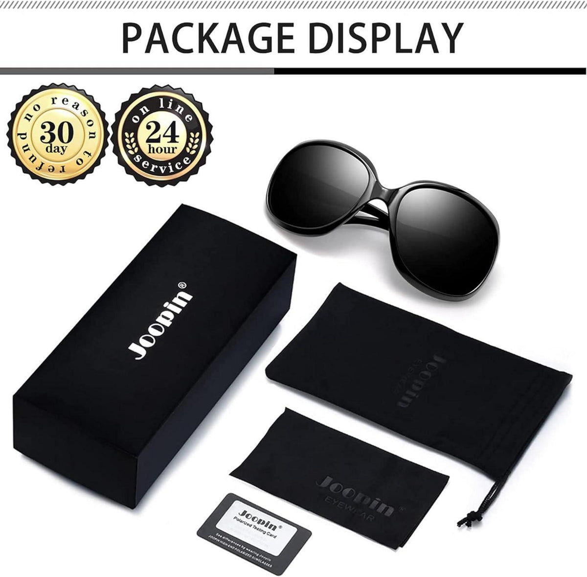 Übergroße Sonnenbrille Damen Polarisiert Mode Stil Groß Oversized