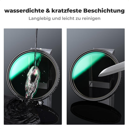 K&F Concept Nano-X Variable ND Filter 58mm ND8-128 (3-7