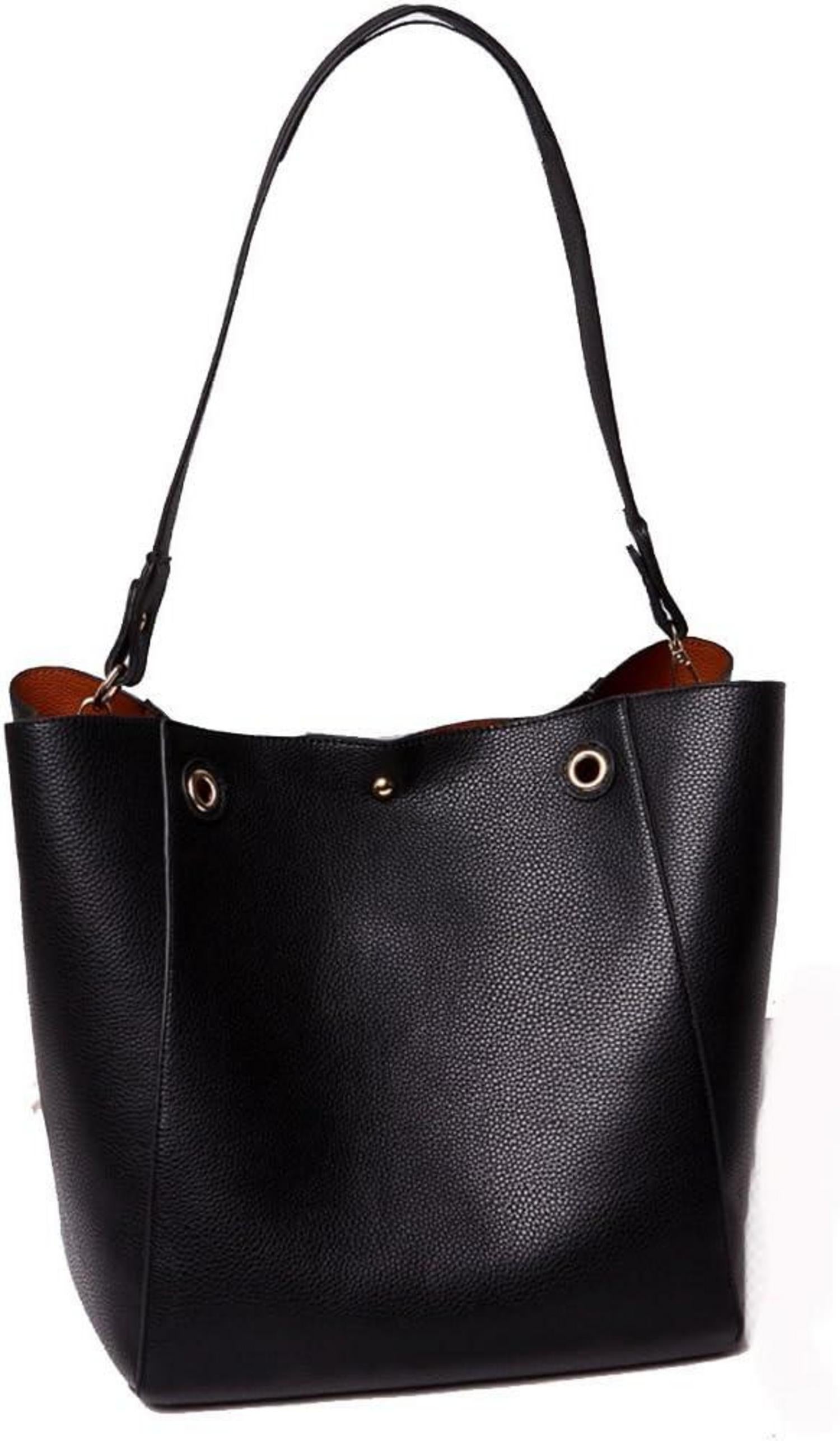 Damen Henkeltasche Leder Groß Shopper Umhängetasche Rosérot