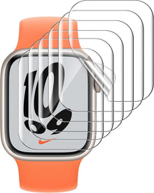 Schutzfolie für Apple Watch Series 9 41mm SE 40mm 6er Pack