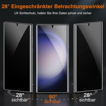 S23 Ultra Blickschutzfolie Panzerfolie Kameraschutz 5G