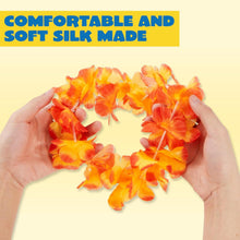 60 Stück Hawaii Blumenketten Luau Party Set 91cm Multifarbig