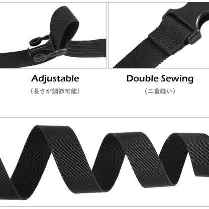 25mm Schwarzes Nylon Gurtband mit Verstellbaren Schnallen