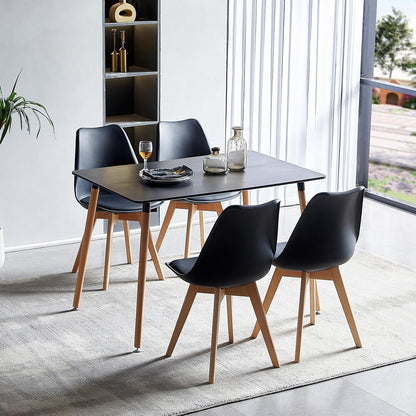 Skandinavischer Esstisch 110x70cm – Küchentisch für 2-4 Personen