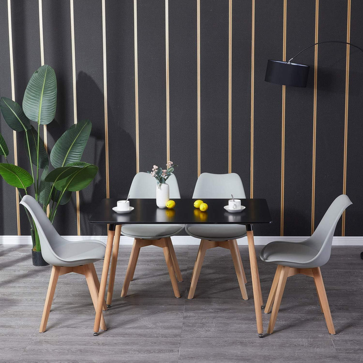 Skandinavischer Esstisch 110x70cm – Küchentisch für 2-4 Personen