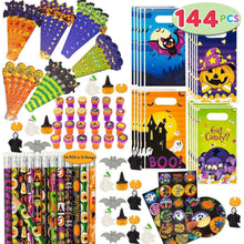 144-teiliges Halloween-Themen-Briefpapier Geschenkset für
