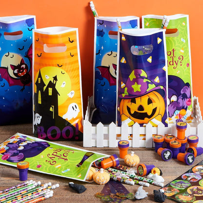 144-teiliges Halloween-Themen-Briefpapier Geschenkset für