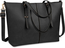 Große NUBILY Laptop Damen Handtasche 15,6 Zoll Shopper Elegant