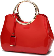Handtasche PU-Lackleder Hochzeit Abend Umhängetasche