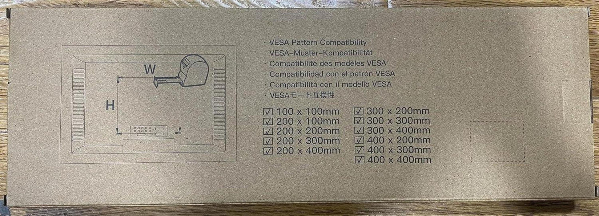 TV Wandhalterung Neigbar 26-65 Zoll Fernseher bis 60kg VESA 400x400mm