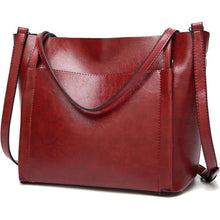 Damen Groß Shopper Handtasche Schultertasche in Lederoptik
