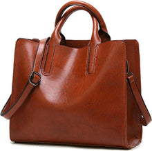 Modische Damen PU-Leder Schultertasche Umhängetasche Quadrat