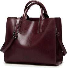 Schultertasche Damen PU-Leder Shopper Umhängetasche Handtasche