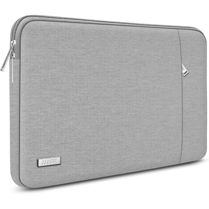 TECOOL Laptoptasche 15,6 Zoll wasserdicht grau für HP Dell