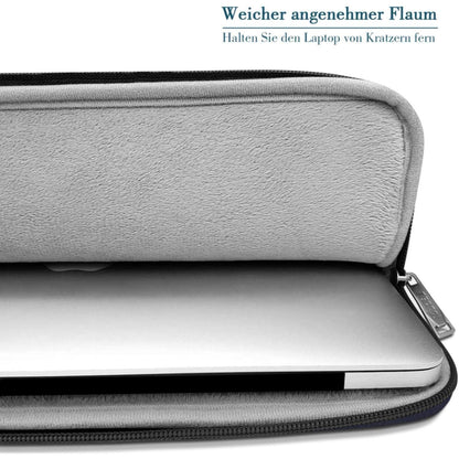 TECOOL 15,6 Zoll Laptop Tasche Dunkelblau - Stoßfestes