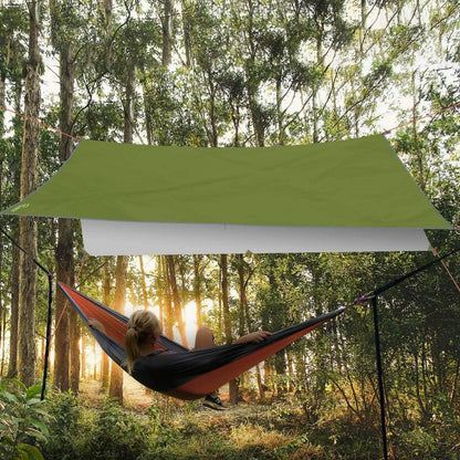 RYACO Tarp 3x3m Wasserdicht Zeltplane UV-Schutz Camping Outdoor