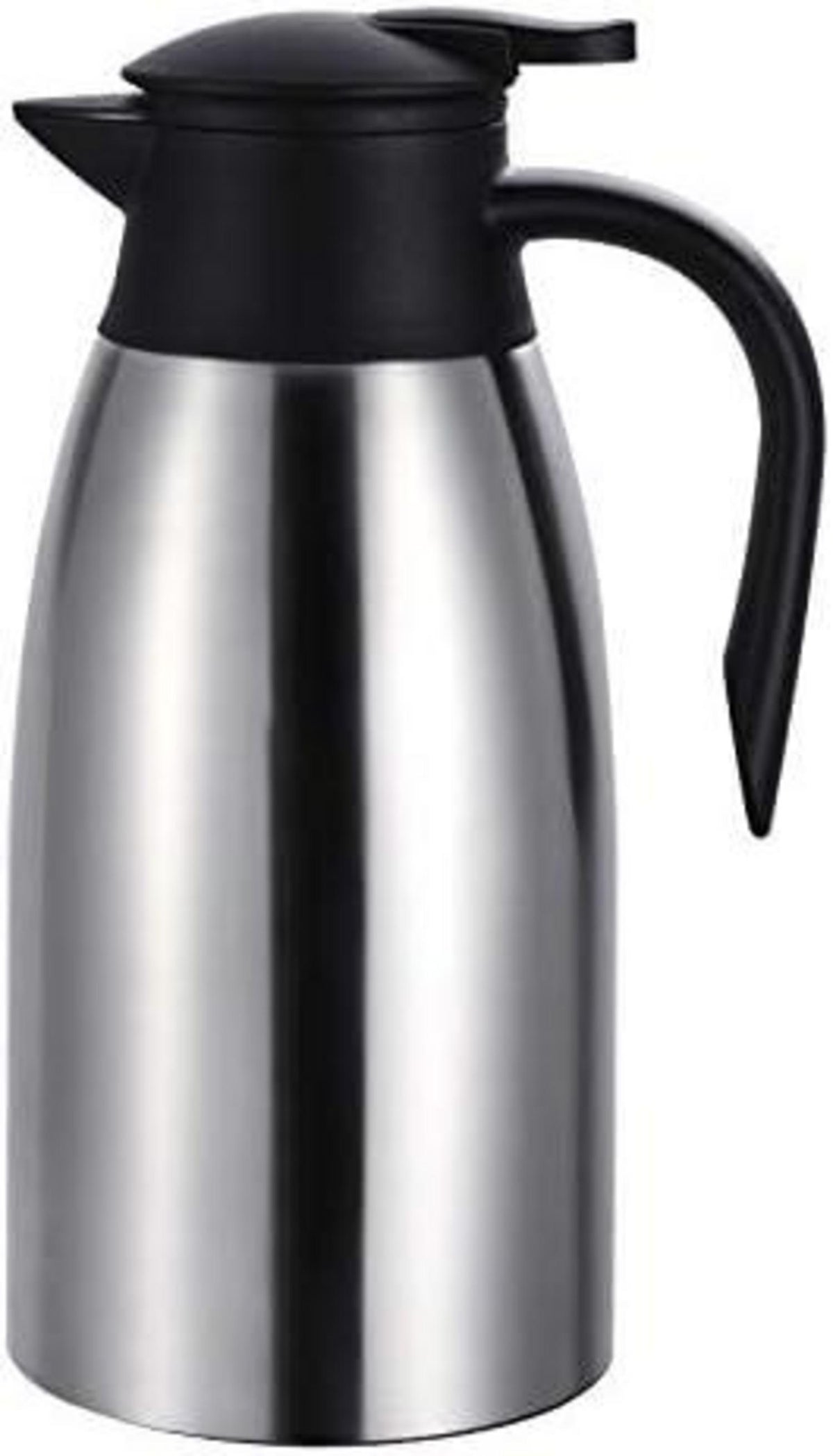 Thermoskanne 2l Edelstahl Isolierkanne Tee Kaffee 24h