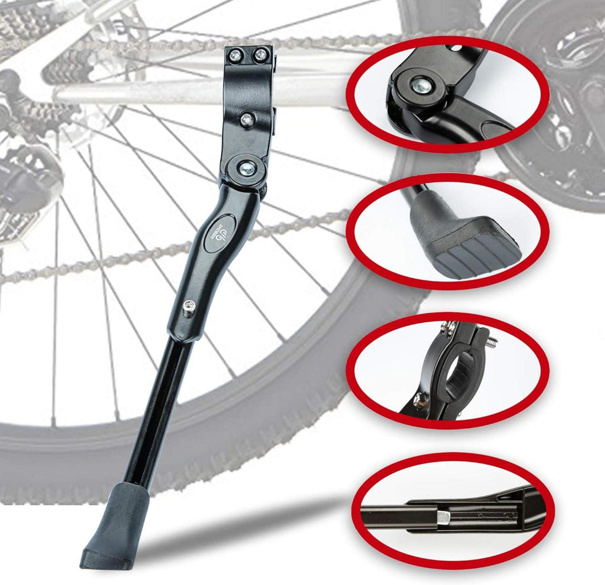 Fahrradständer Aluminiumlegierung Einstellbarer Universal Rutschfest