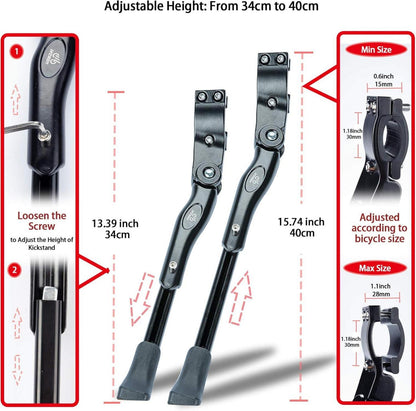 LYCAON Fahrradständer Aluminiumlegierung Höhenverstellbarer