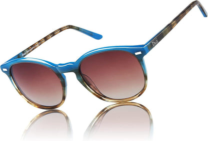 Polarisierte Retro Sonnenbrille UV400 Damen Vintage Schutz
