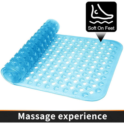 Badewannenmatte extra lang, rutschfest & abfließend