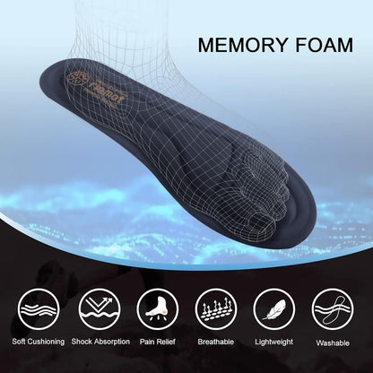 Memory Foam Einlegesohlen Weiche Schuheinlagen für Schuhe Stiefel