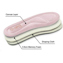 Memory Foam Einlegesohlen Damen Rosa Gr. 39