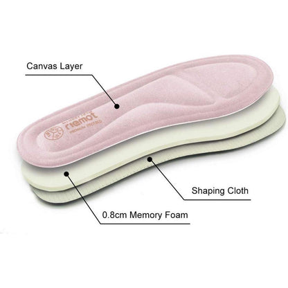 Memory Foam Einlegesohlen Damen Rosa Gr. 39