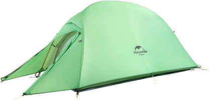 Leichtes Campingzelt 1 Person Wasserdichtes Kuppelzelt mit Fenster
