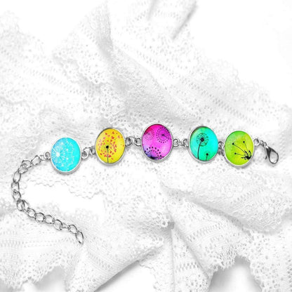 DIY Schmuckset Armband mit Cabochon & Tablett