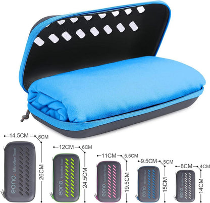Mikrofaser Handtuch 8 Farben Ultra leicht schnelltrocknend - Sporthandtuch Strandhandtuch Reisehandtuch Badehandtücher