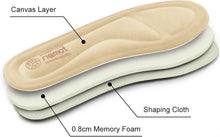 Memory Foam Einlegesohlen Weich Stoßdämpfend Gr.36-47
